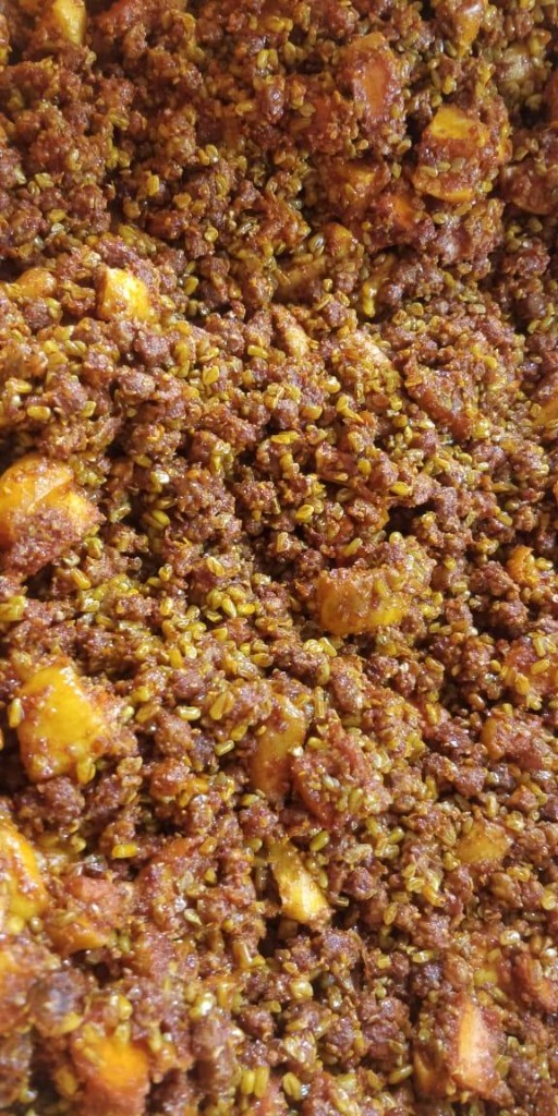 Chana Methi Khattu Pickle